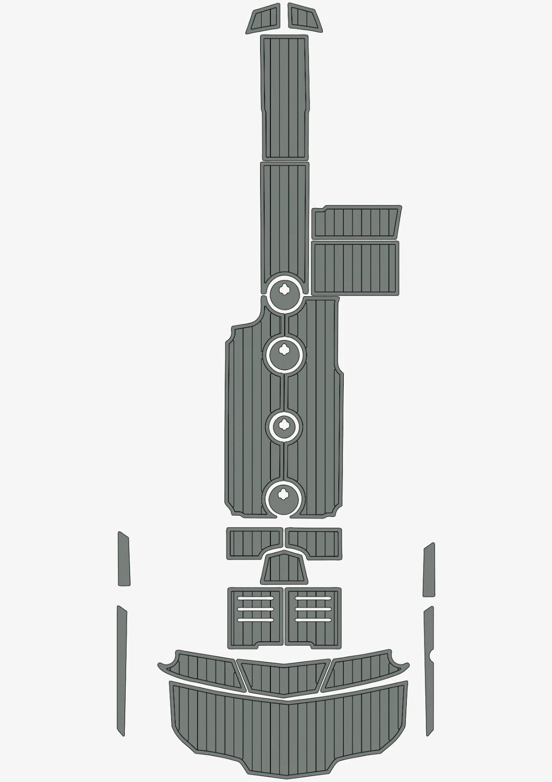 EVA foam boat flooring 2020 Mastercraft NXT22 (13) 1 Kit EVA foam boat flooring 2020 Mastercraft NXT22