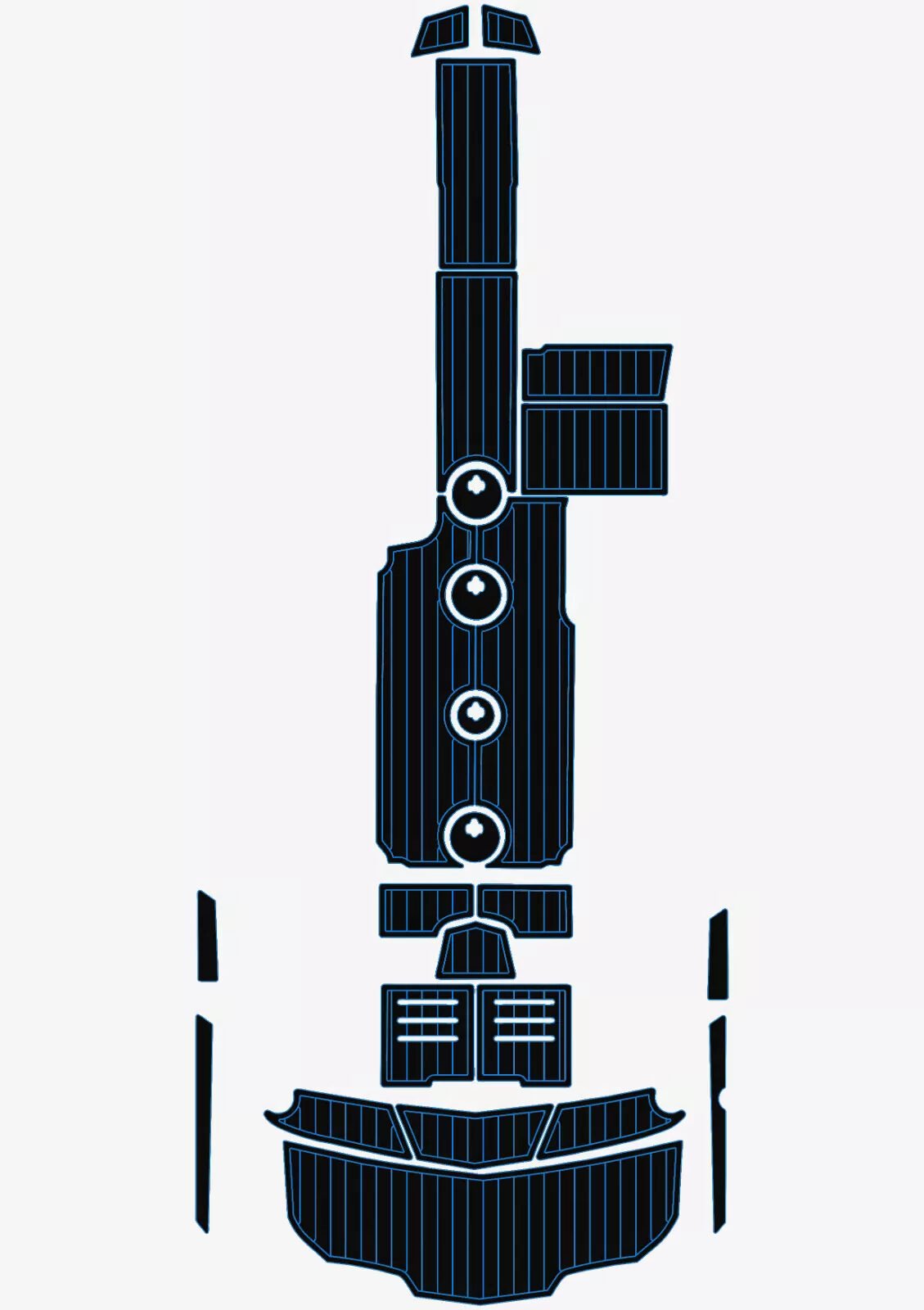 EVA foam boat flooring 2020 Mastercraft NXT22 (20) 1 Kit EVA Foam marine flooring 2020-2021 Mastercraft NXT22