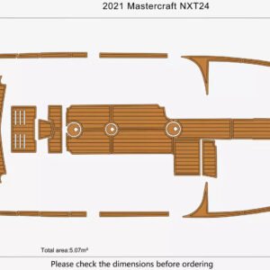 EVA foam boat flooring 2022 Mastercraft NXT24 (1) 1 Kit EVA foam boat flooring 2022 Mastercraft NXT24