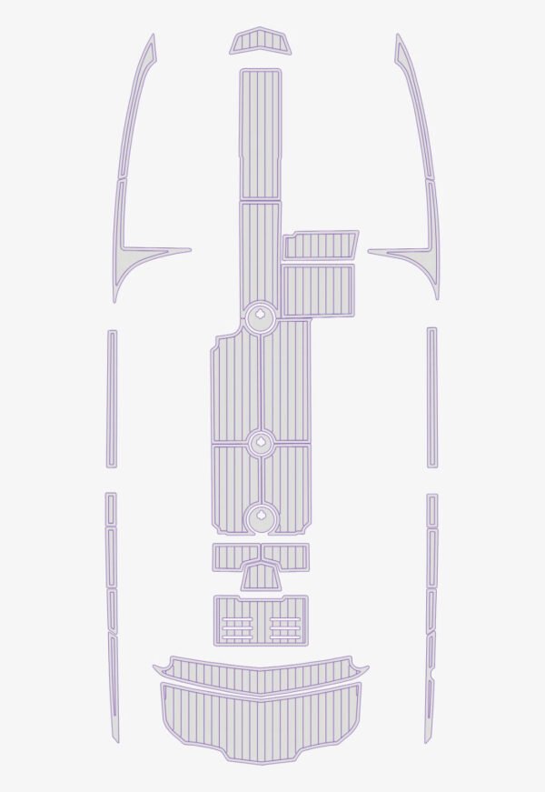 1 Kit EVA foam boat flooring 2022 Mastercraft NXT24