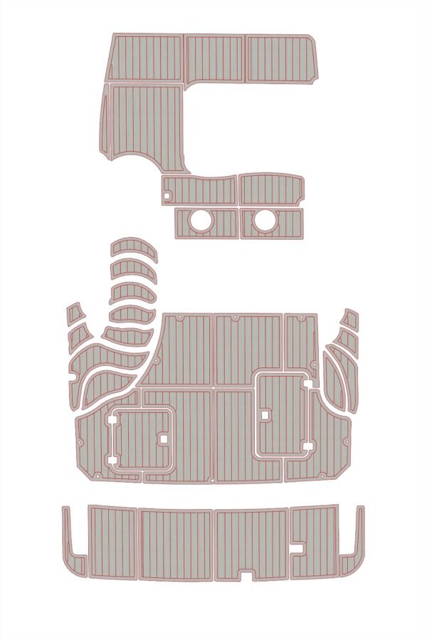 EVA foam boat flooring 6mm 2008 Carver 360 (10) 1 Kit EVA foam boat flooring 6mm 2008 Carver 360