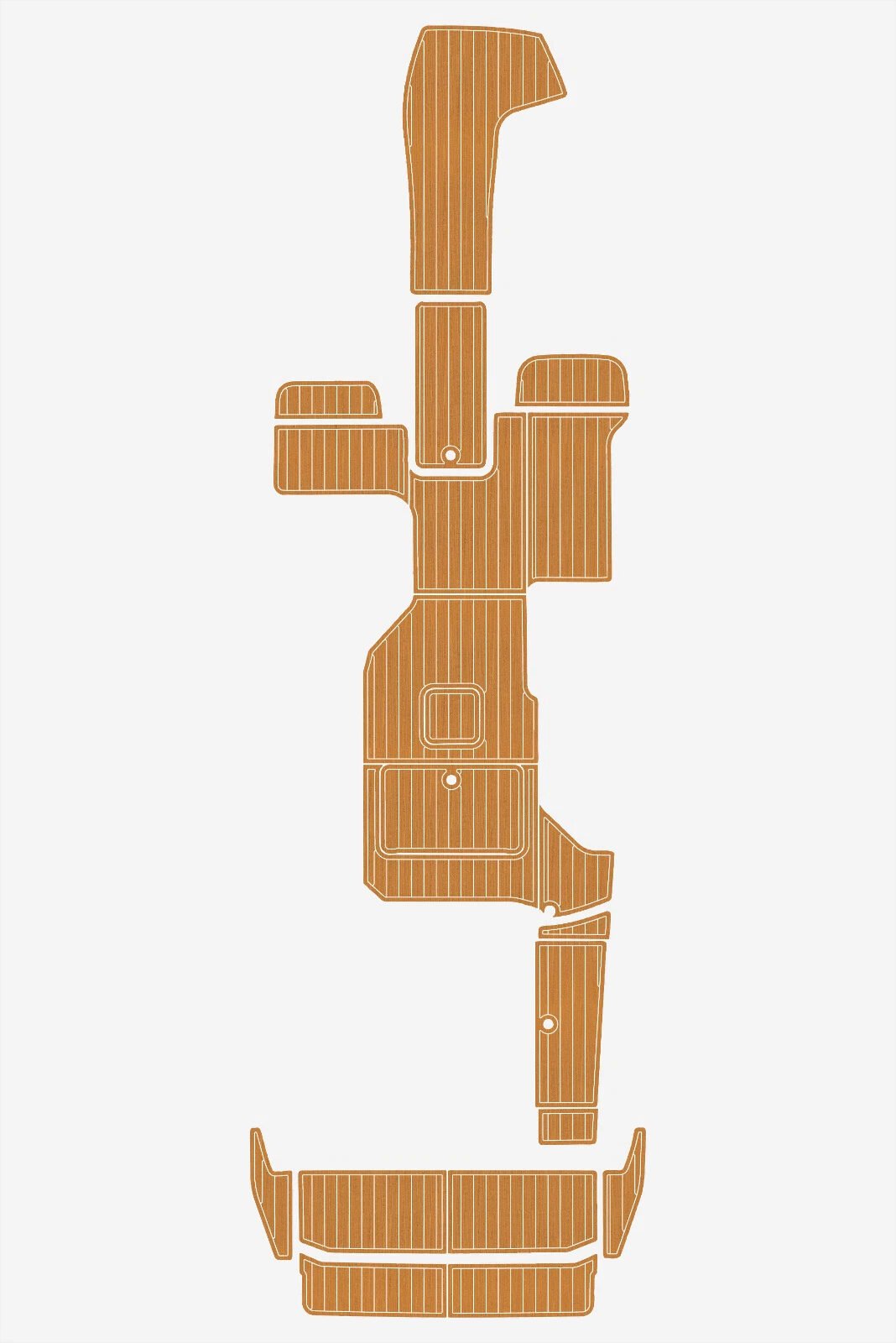 EVA foam faux floor teak mat 6mm 2012-2013 Cobalt A28 (2) 1 Kit EVA foam floor faux teak mat 6mm 2012-2013 Cobalt A28