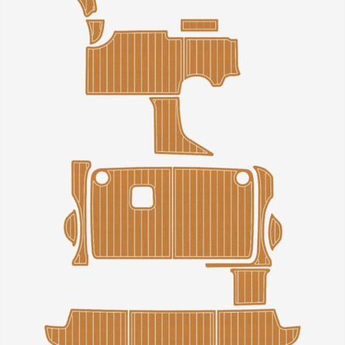 1 Kit EVA foam faux teak floor Anti-slip mat 2000-2001 Bayliner 2855