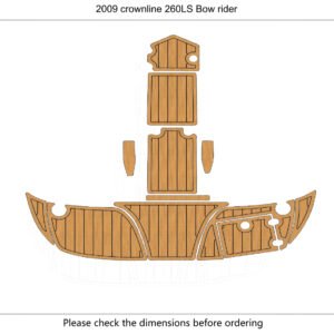 EVA foam floor 2006-2009 Crownline 260 LS (1) 1 Kit EVA foam floor 2006-2009 Crownline 260 LS