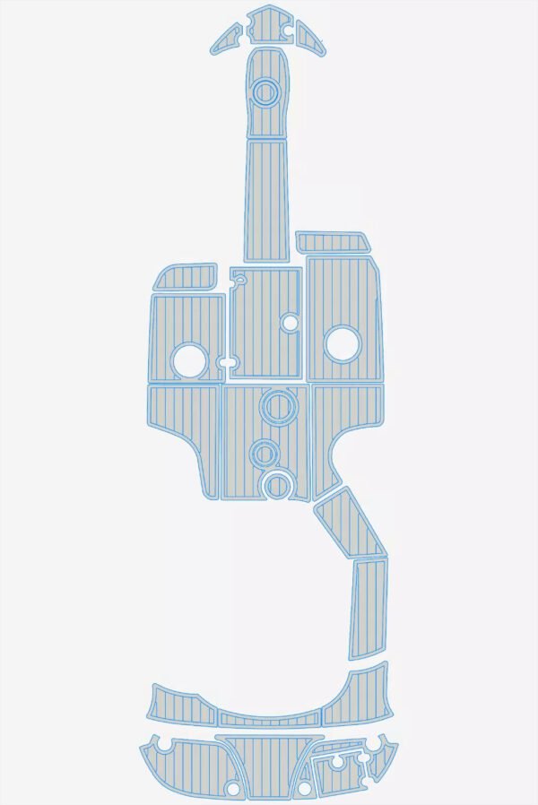 EVA foam floor 2006-2010 Crownline 230 LS (14) 1 Kit EVA foam floor 2006-2010 Crownline 230 LS