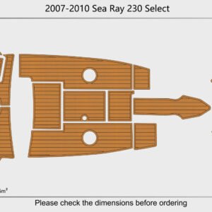 EVA foam floor 2007-2010 Sea Ray 230 Select (1) 1 Kit EVA foam floor 2007-2010 Sea Ray 230 Select