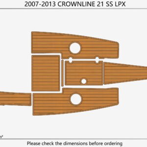 EVA foam floor 2007-2013 Crownline 21 SS LPX (1) 1 Kit EVA foam boat flooring 2007-2013 Crownline 21 SS LPX