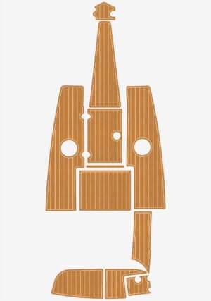 EVA foam floor 2007-2013 Crownline 21 SS LPX (9) 1 Kit EVA foam floor 2007-2013 Crownline 21 SS LPX