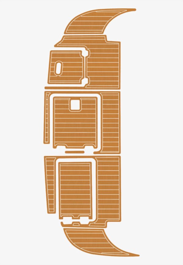 EVA foam flooring faux teak 2003 Carver 370 (10) 1 Kit EVA foam flooring faux teak 2003 Carver 370