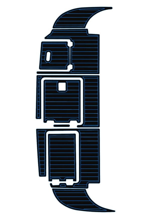 EVA foam flooring faux teak 2003 Carver 370 (3) 1 Kit EVA foam flooring faux teak 2003 Carver 370