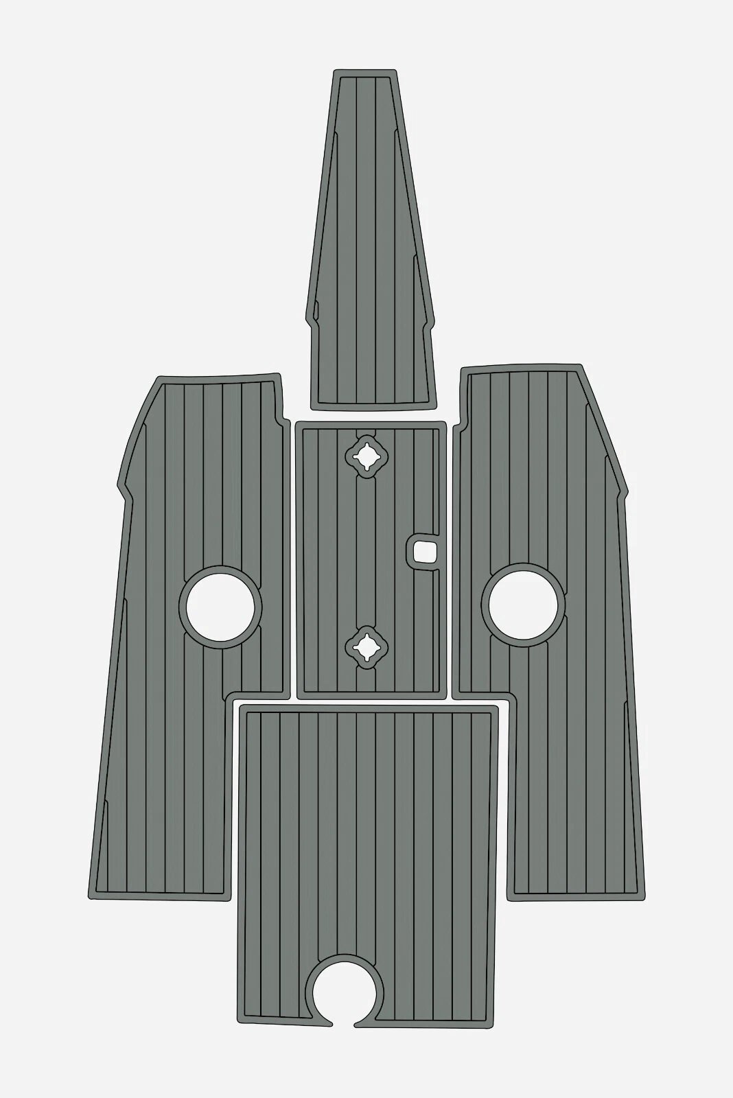 EVA foam marine deck flooring 2001-2004 Crownline 201 BR (6) 1 Kit EVA foam marine deck flooring 2001-2004 Crownline 201 BR