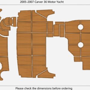 1 Kit EVA foam marine deck flooring 2005-2007 Carver 36