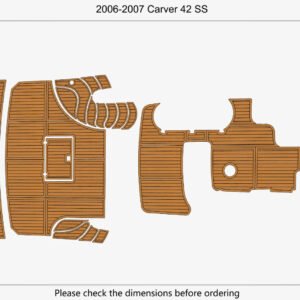 1 Kit EVA foam marine deck flooring 2006-2007 Carver 42 SS
