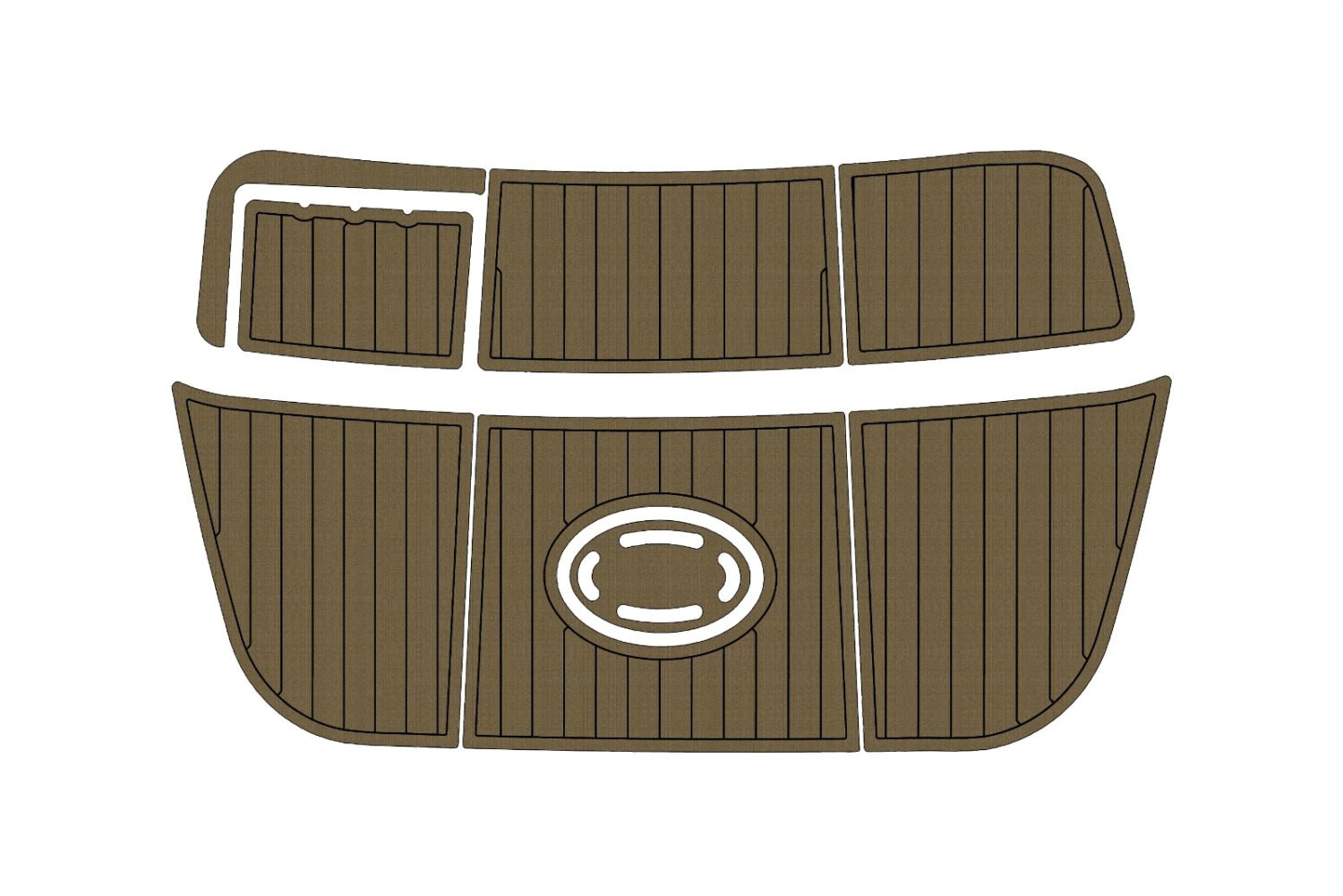 1 Kit EVA foam marine floor 1992-2006 Crownline 225 BR SP