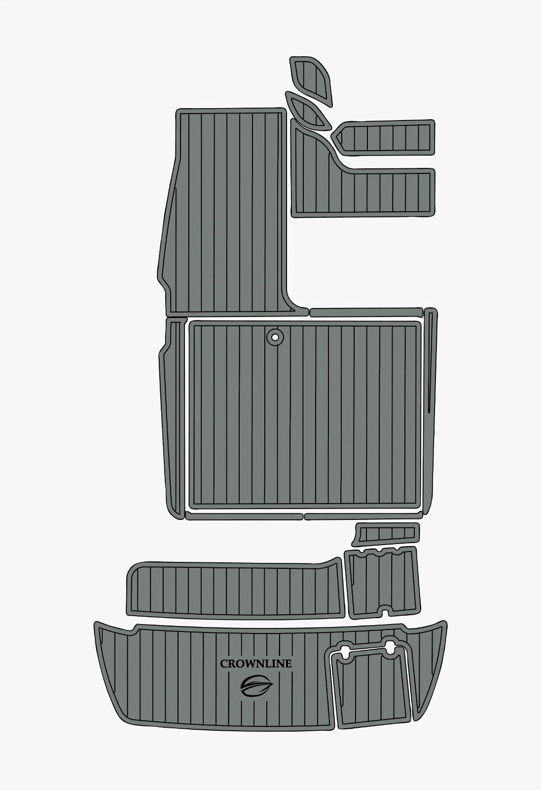 1 Kit EVA foam marine floor 2000-2003 Crownline 242 CR