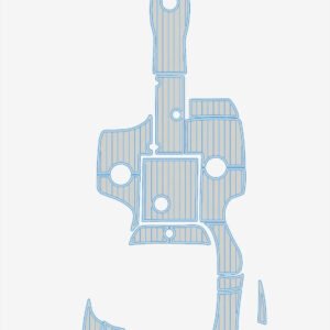 EVA foam marine floor 2005-2010 Crownline 220 EX (14) 1 Kit EVA foam marine floor 2005-2010 Crownline 220 EX