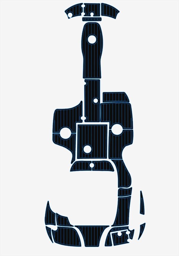 EVA foam marine floor 2005-2010 Crownline 220 EX (3) 1 Kit EVA foam marine floor 2005-2010 Crownline 220 EX