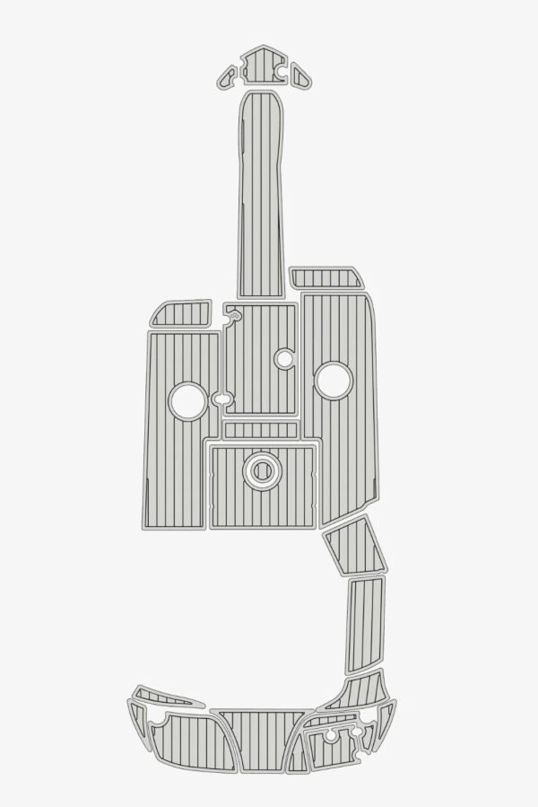 EVA foam marine floor faux teak 2006 Crownline 220 LS (9) 1 Kit EVA foam marine floor faux teak 2006 Crownline 220 LS