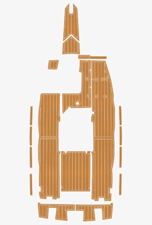 1 Kit EVA foam marine flooring 1988-1989 Mastercraft 190 Prostar