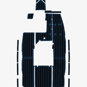 1 Kit EVA foam marine flooring 1988-1989 Mastercraft 190 Prostar