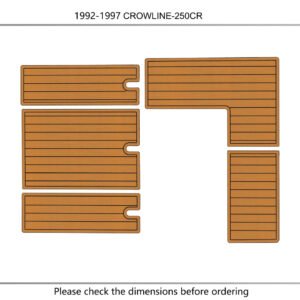 EVA foam marine flooring 1992-1997 Crownline 250 CR (1) 1 Kit EVA foam marine flooring 1992-1997 Crownline 250 CR