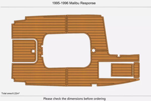 EVA foam marine flooring 1995-1996 Malibu Response (1) 1 Kit EVA foam marine flooring 1995-1996 Malibu Response