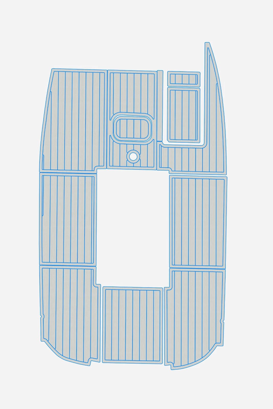 EVA foam marine flooring 1999 Malibu Response (15) 1 Kit EVA foam marine flooring 1999 Malibu Response