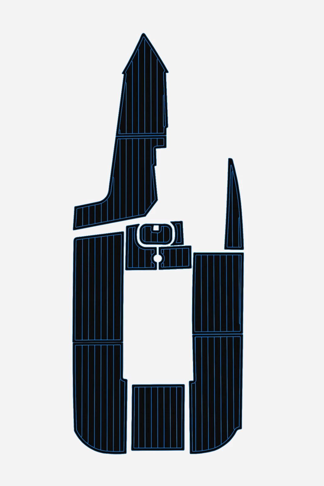 1 Kit EVA foam marine flooring 1999 Malibu Response LX