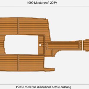 1 kit EVA foam marine flooring 1999 Mastercraft 205V