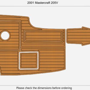 EVA foam marine flooring 2000-2001 Mastercraft 205V (1) 1 Kit EVA foam marine flooring 2000-2001 Mastercraft 205V