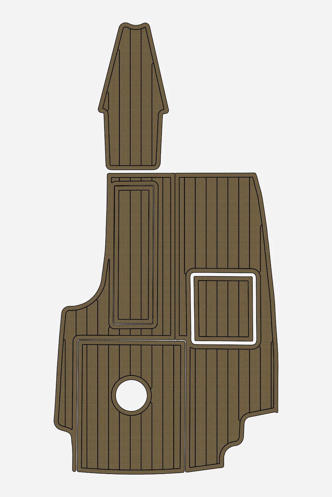 EVA foam marine flooring 2000-2001 Mastercraft 205V (10) 1 Kit EVA foam marine flooring 2000-2001 Mastercraft 205V