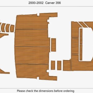 1 Kit EVA foam marine flooring 2000-2002 Carver 356