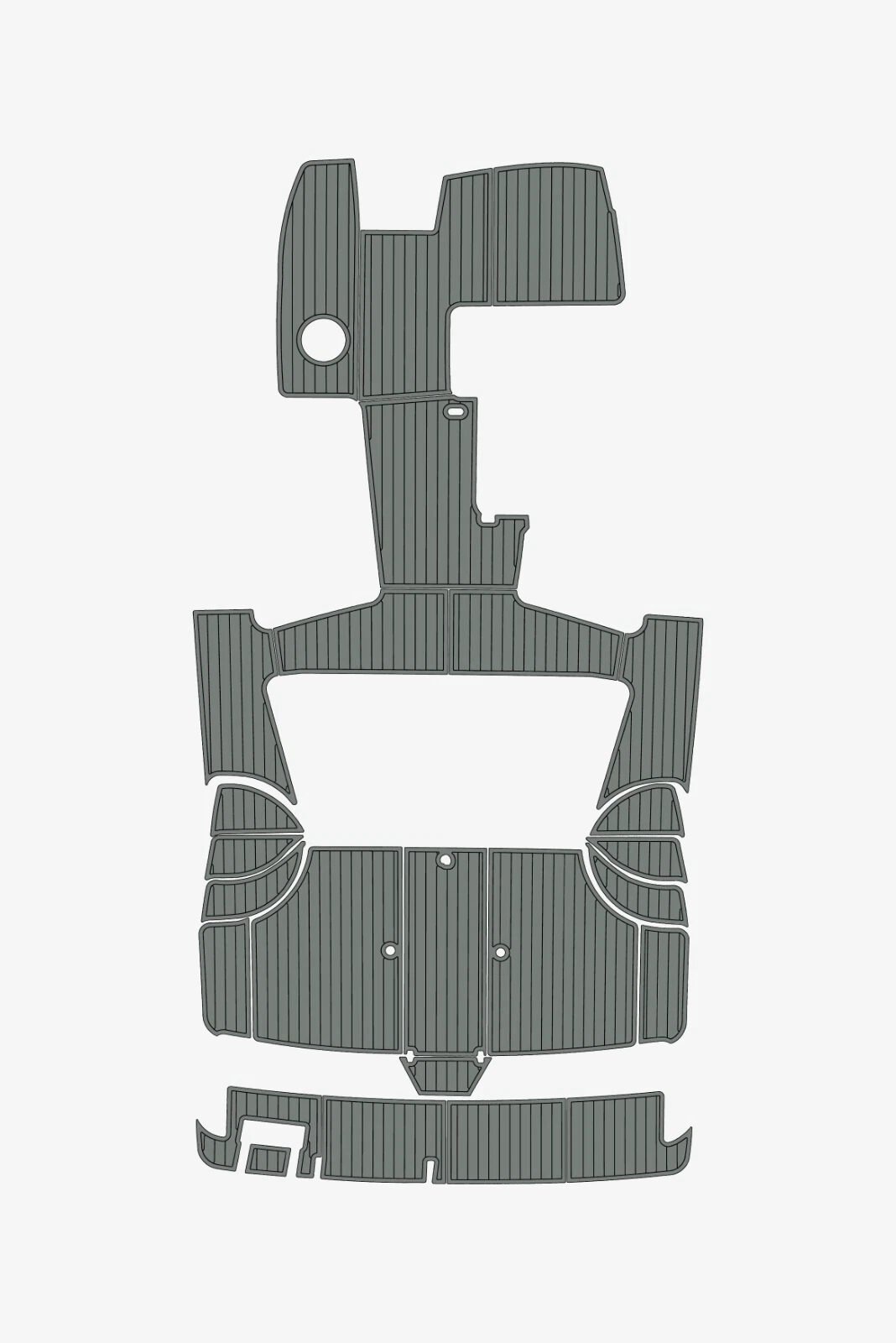 1 Kit EVA foam marine flooring 2000 Carver 350 Mariner