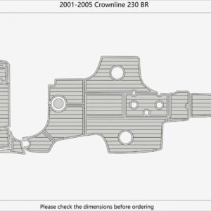 EVA foam marine flooring 2001-2005 crownline 230 BR (1) 1 Kit EVA foam marine flooring 2001-2005 crownline 230 BR