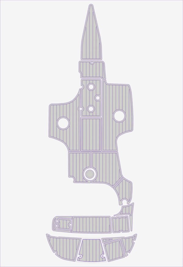 EVA foam marine flooring 2001-2005 crownline 230 BR (14) 1 Kit EVA foam marine flooring 2001-2005 crownline 230 BR