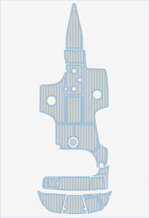EVA foam marine flooring 2001-2005 crownline 230 BR (16) 1 Kit EVA foam marine flooring 2001-2005 crownline 230 BR