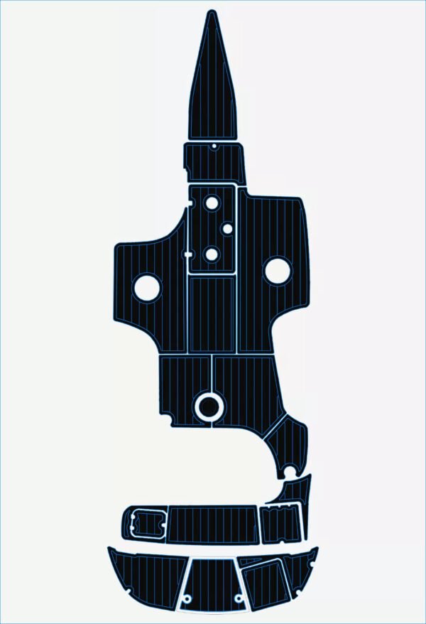 EVA foam marine flooring 2001-2005 crownline 230 BR (3) 1 Kit EVA foam marine flooring 2001-2005 crownline 230 BR
