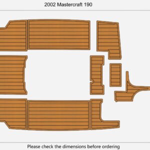 1 kit EVA foam marine flooring 2002 Mastercraft 190