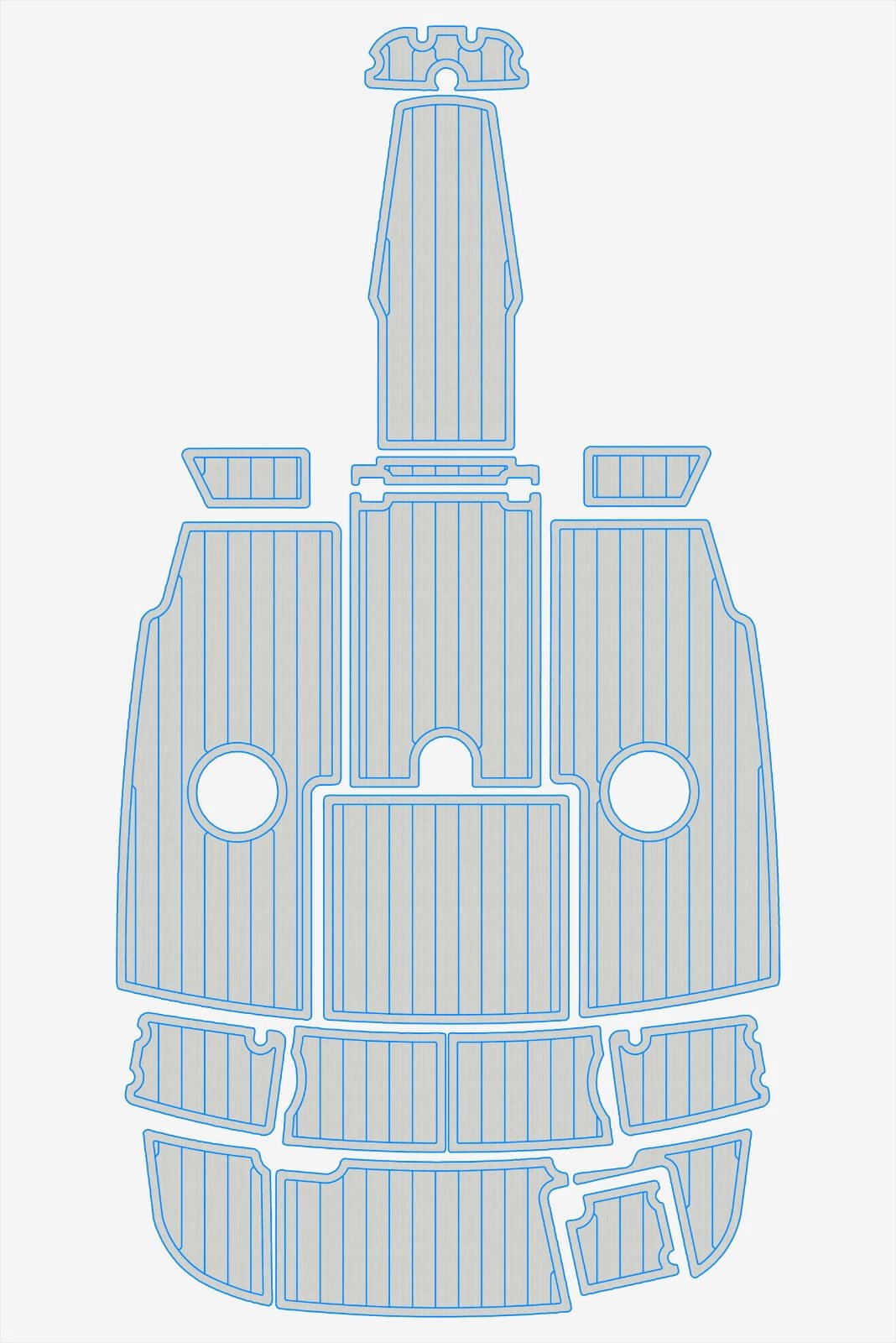 1 Kit EVA foam marine flooring 2003 Crownline 200