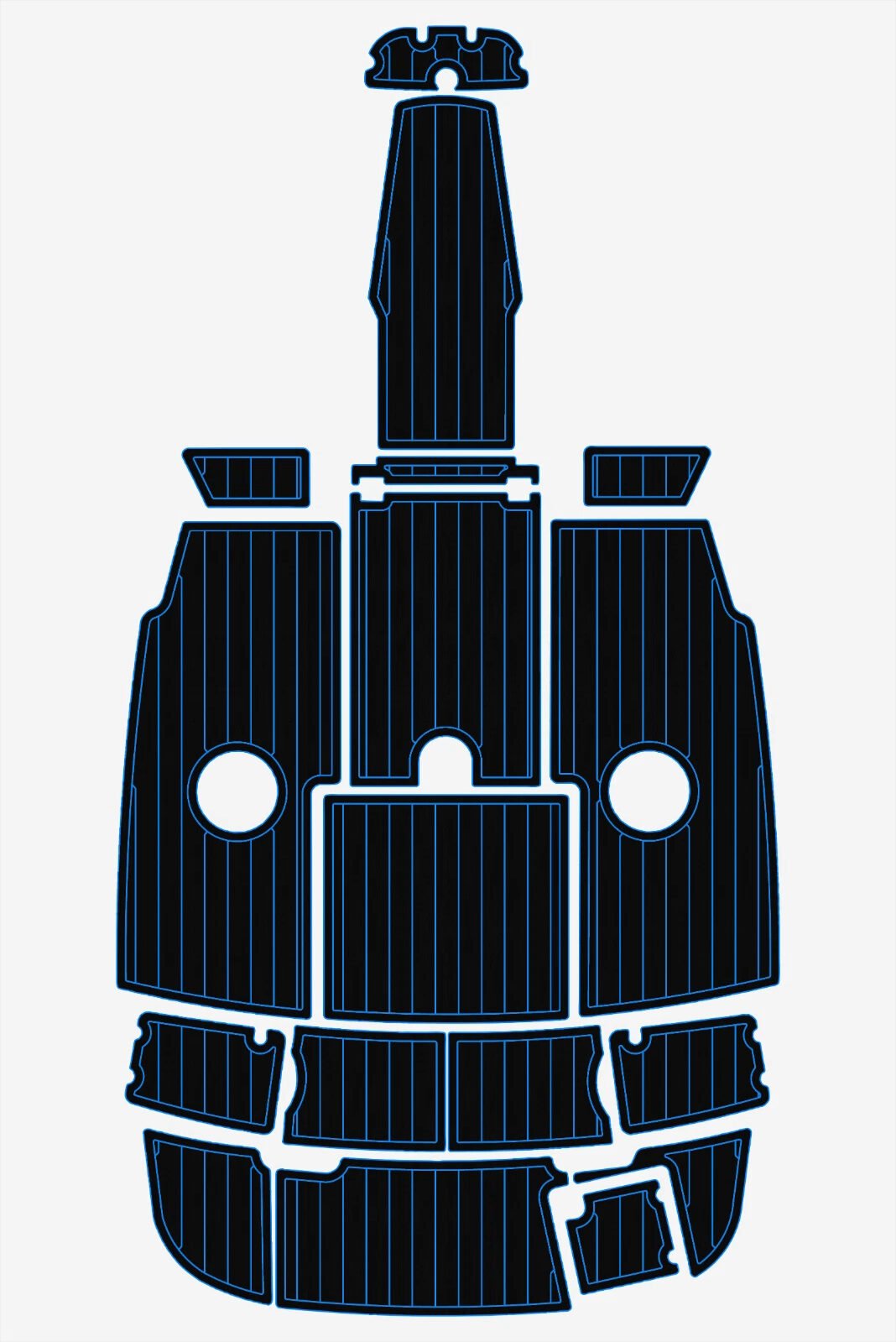 1 Kit EVA foam marine flooring 2003 Crownline 200