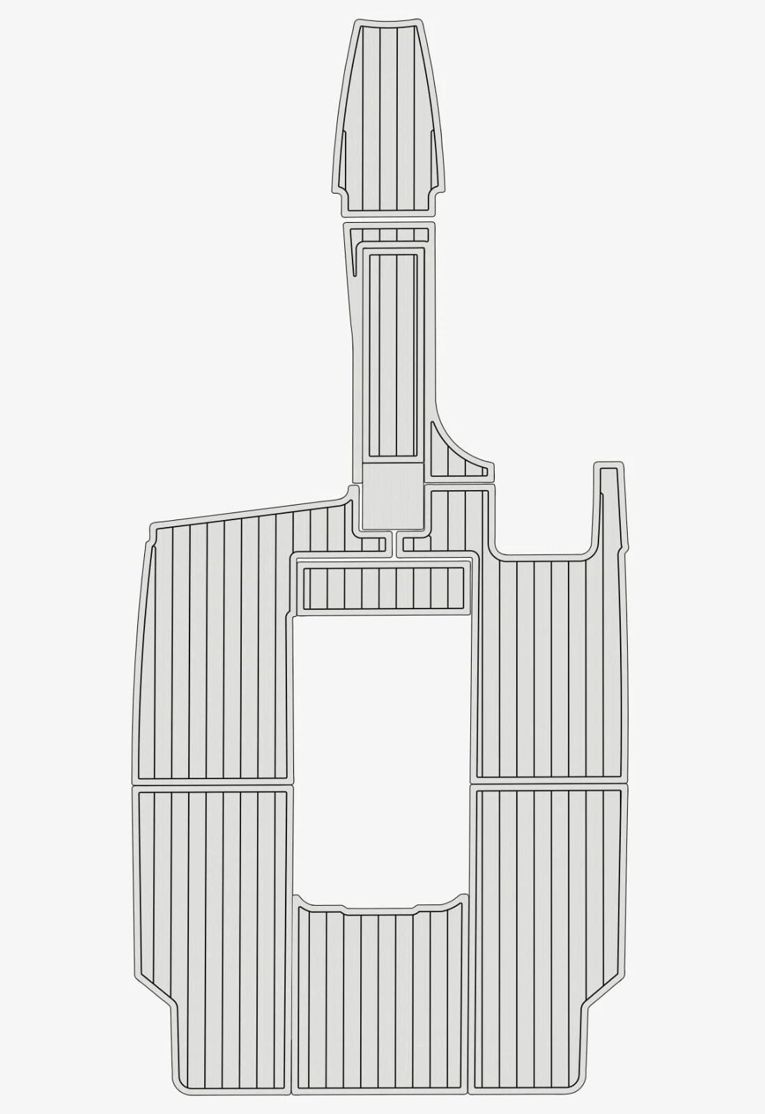 EVA foam marine flooring 2003 Mastercraft 209 (14) 1 Kit EVA foam marine flooring 2003 Mastercraft 209
