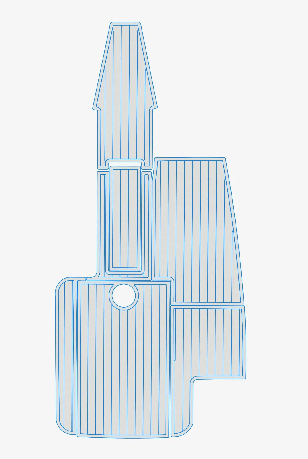 1 Kit EVA foam marine flooring 2003 Mastercraft X30