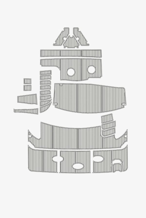 EVA foam marine flooring 2004-2006 Carver 59 Marquis (5) 1 Kit EVA foam marine flooring 2004-2006 Carver 59 Marquis