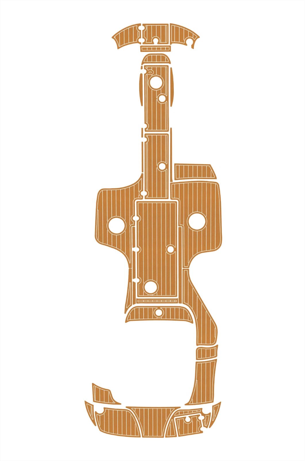 1 Kit EVA foam marine flooring 2004-2010 Crownline 240 EX