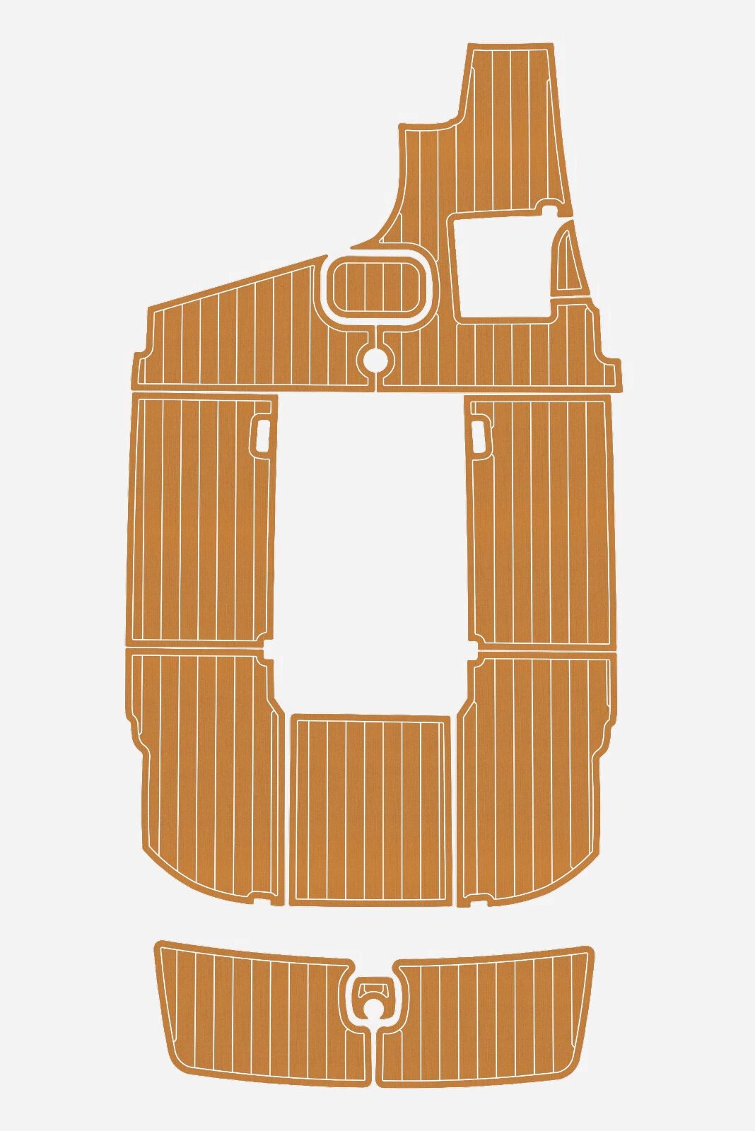 EVA foam marine flooring 2004 Malibu Response (10) 1 Kit EVA foam marine flooring 2004 Malibu Response