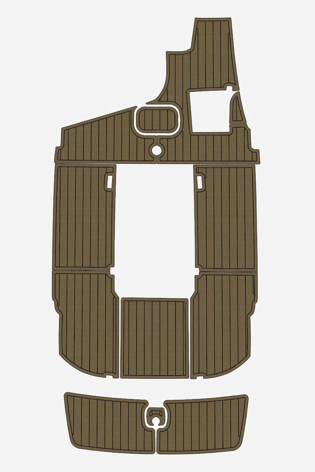 EVA foam marine flooring 2004 Malibu Response (11) 1 Kit EVA foam marine flooring 2004 Malibu Response