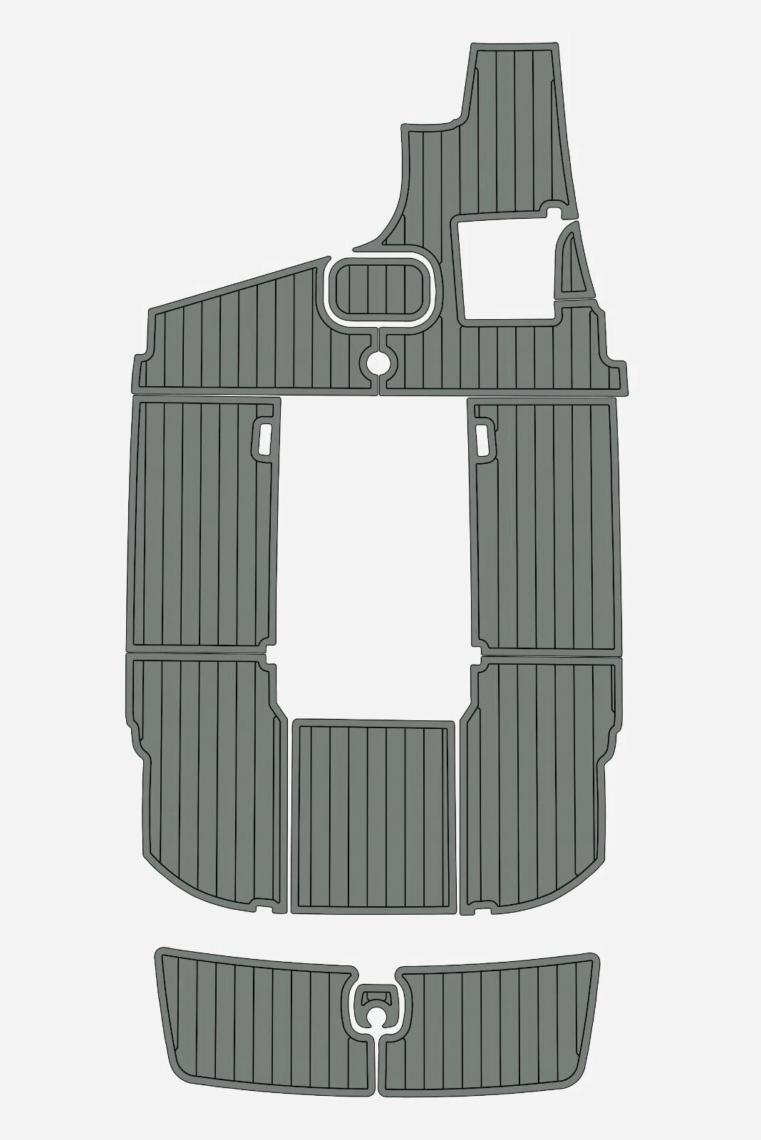 EVA foam marine flooring 2004 Malibu Response (12) 1 Kit EVA foam marine flooring 2004 Malibu Response