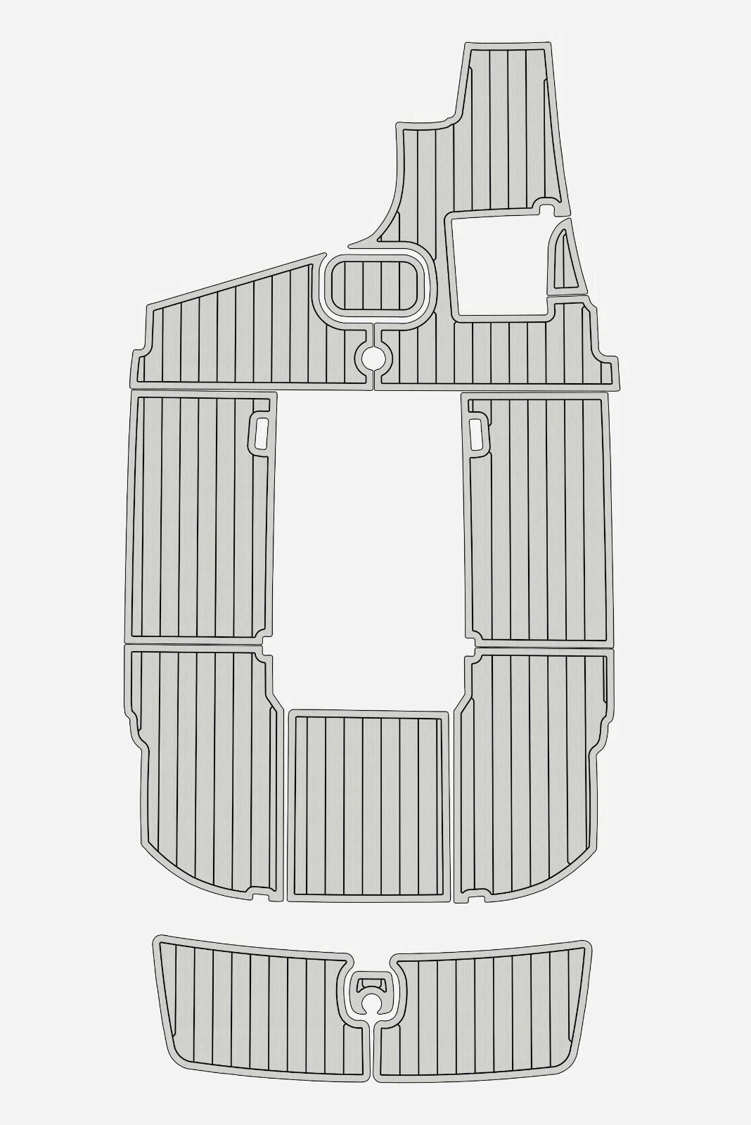 EVA foam marine flooring 2004 Malibu Response (14) 1 Kit EVA foam marine flooring 2004 Malibu Response