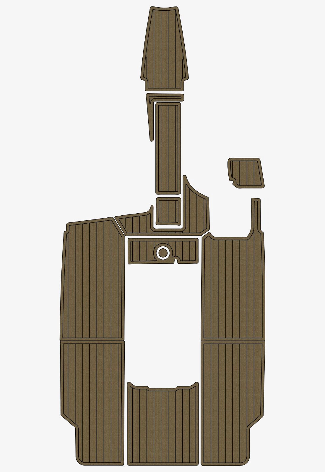 EVA foam marine flooring 2004 Mastercraft 209 X9 (11) 1 Kit EVA foam marine flooring 2004 Mastercraft 209 X9