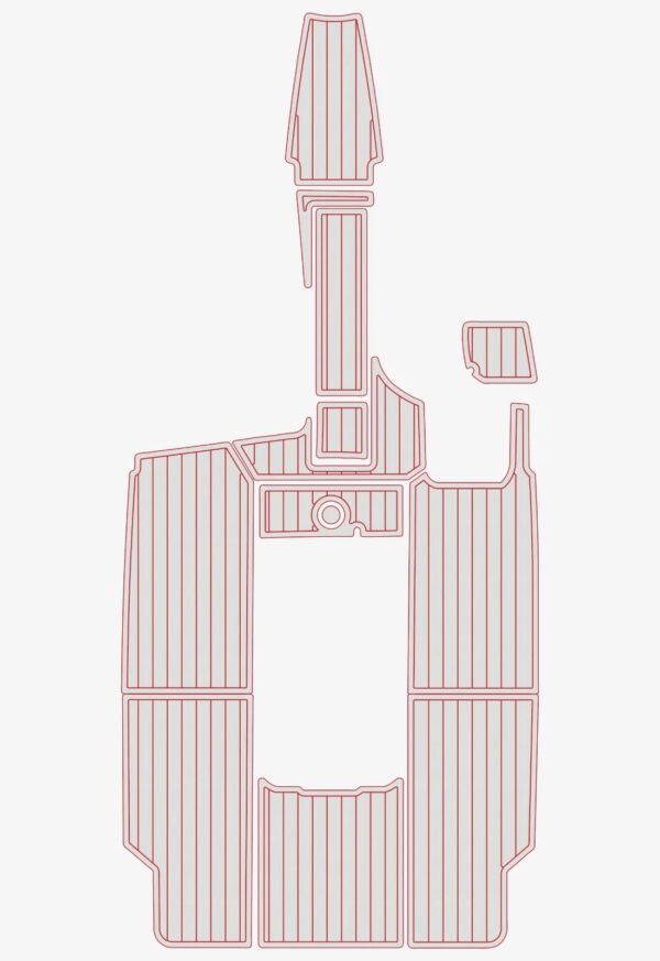 EVA foam marine flooring 2004 Mastercraft 209 X9 (17) 1 Kit EVA foam marine flooring 2004 Mastercraft 209 X9